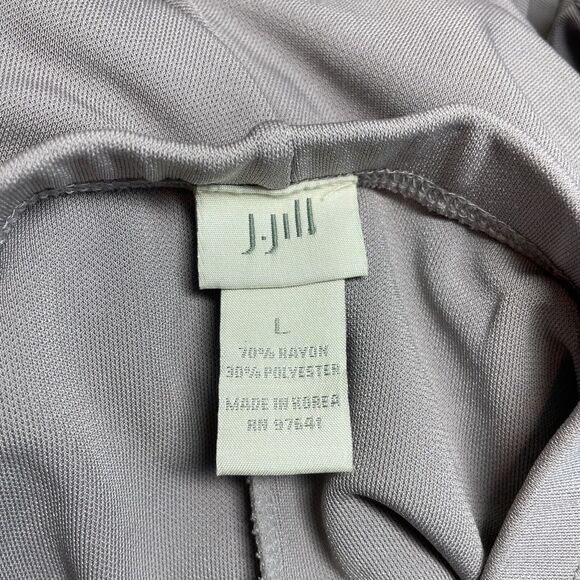 J.Jill 3 Piece Set Monochrome Gray Cardigan XL Pants L Skirt LP Silky Soft - Picture 9 of 14